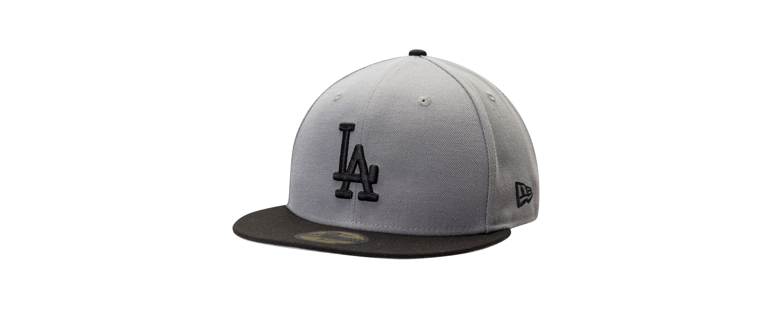 MLB Gray/Black Los Angeles Dodgers Two-Tone 59FIFTY Fitted Hat