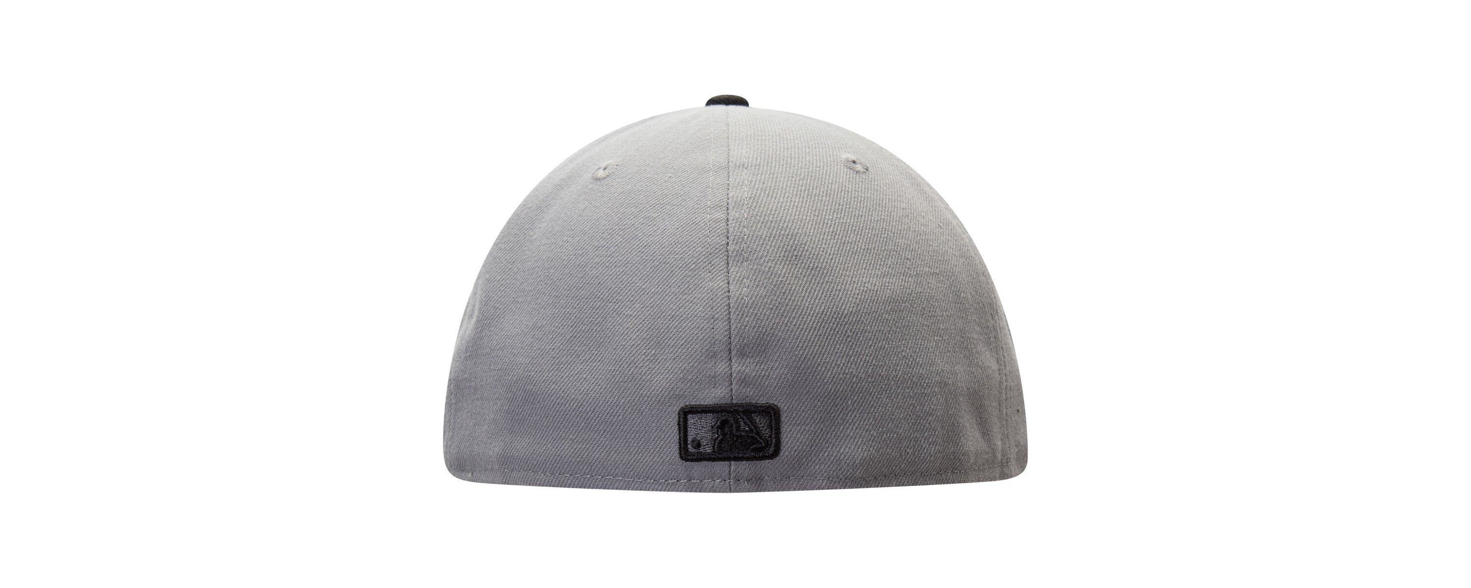 MLB Gray/Black Los Angeles Dodgers Two-Tone 59FIFTY Fitted Hat