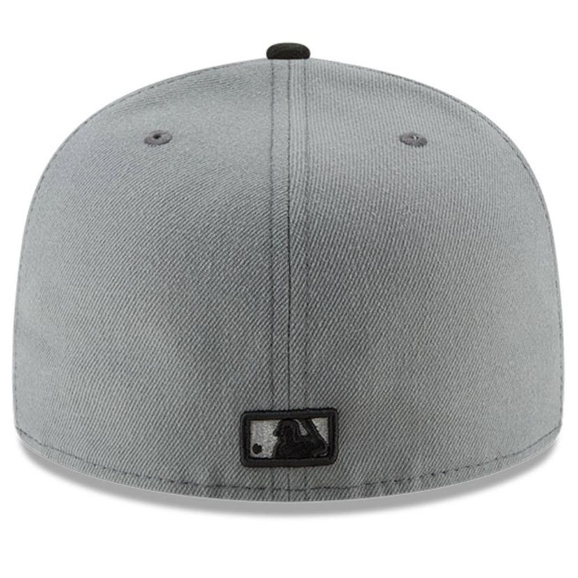 Boston Red Sox MLB Gray/Black Boston Sox Two-Tone 59FIFTY Fitted Hat