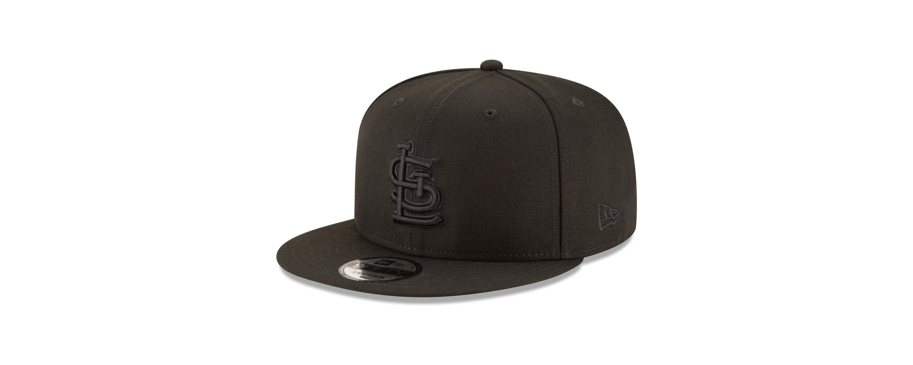 MLB St. Louis Cardinals on 9FIFTY Team Snapback Adjustable Hat - Black