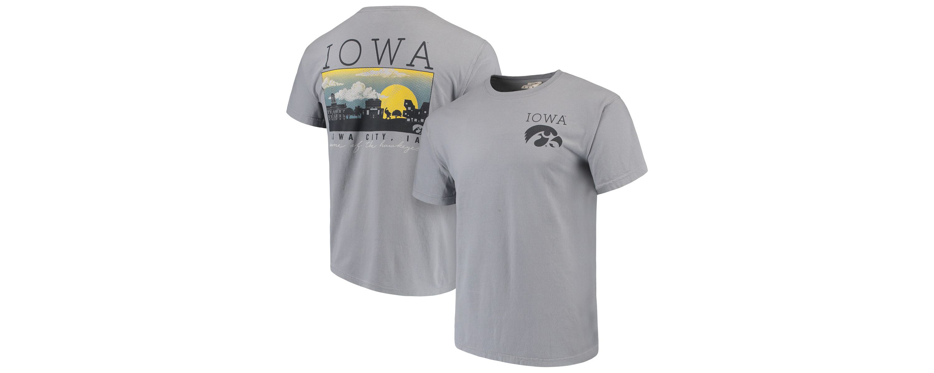 NCAA Iowa Hawkeyes Campus Scenery T-Shirt