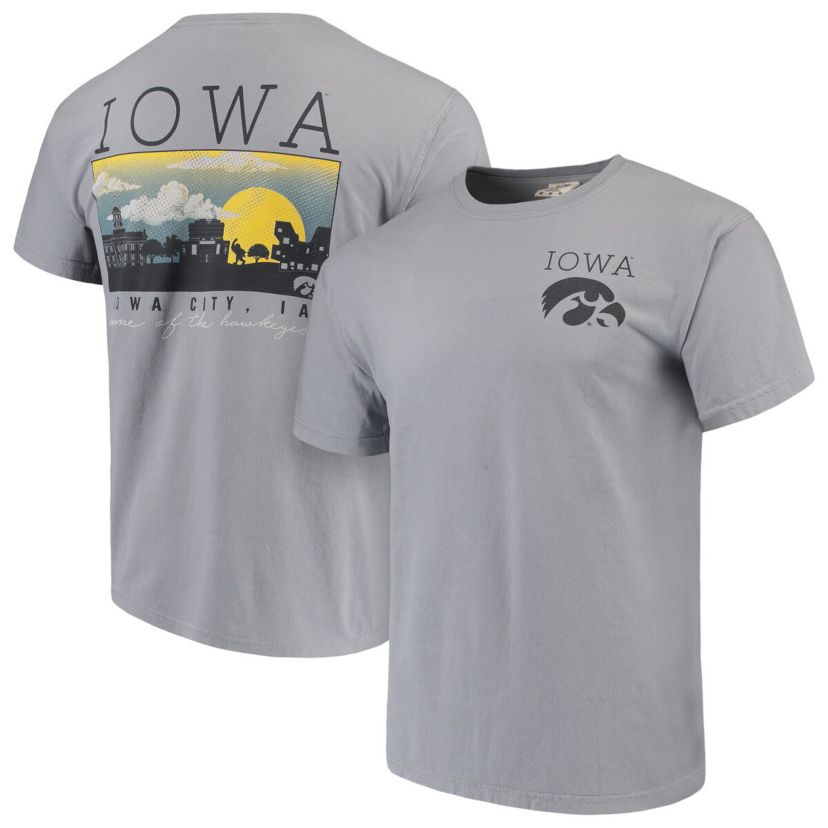 NCAA Iowa Hawkeyes Campus Scenery T-Shirt