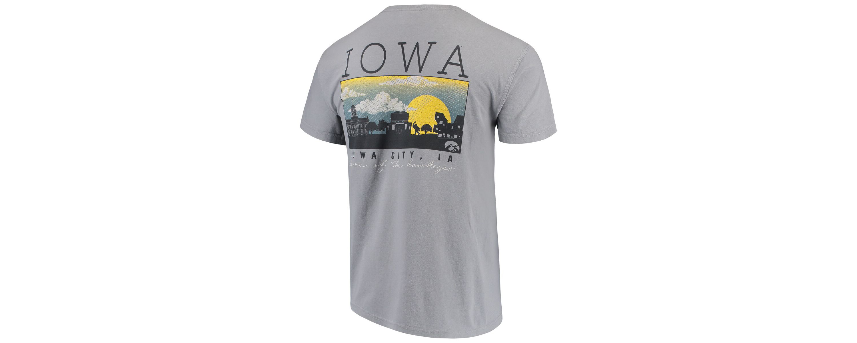 NCAA Iowa Hawkeyes Campus Scenery T-Shirt