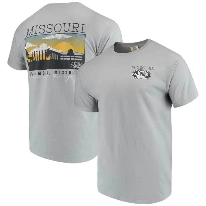 NCAA Missouri Tigers Campus Scenery T-Shirt