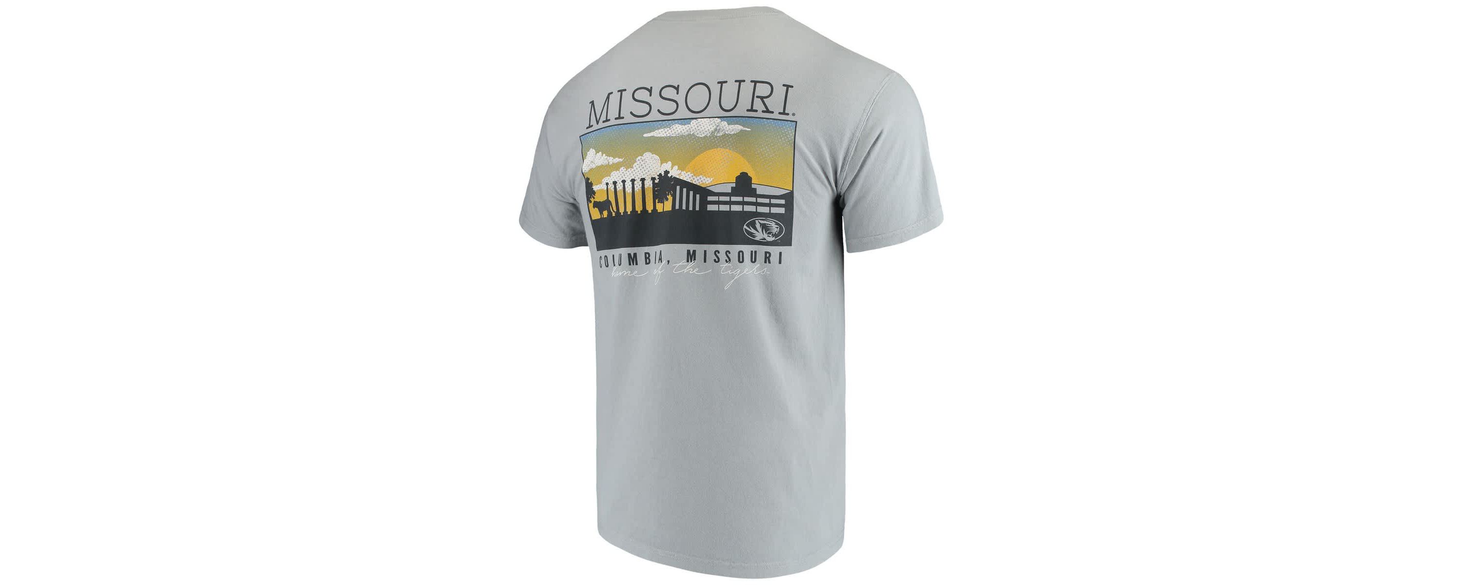 NCAA Missouri Tigers Campus Scenery T-Shirt