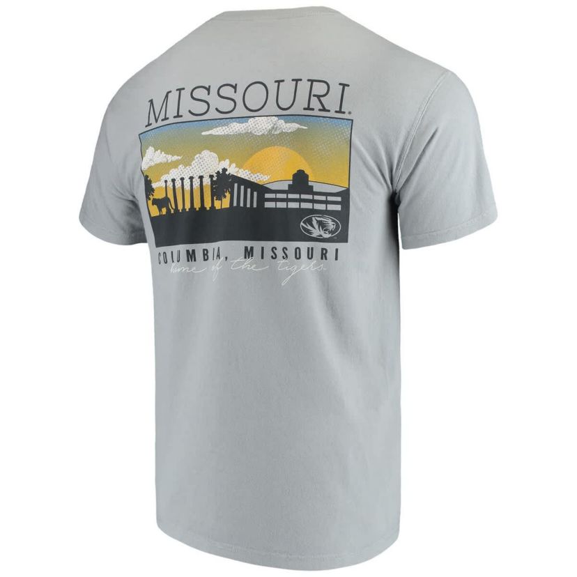 NCAA Missouri Tigers Campus Scenery T-Shirt