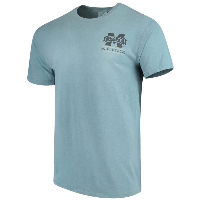 NCAA Mississippi State Bulldogs State Scenery T-Shirt