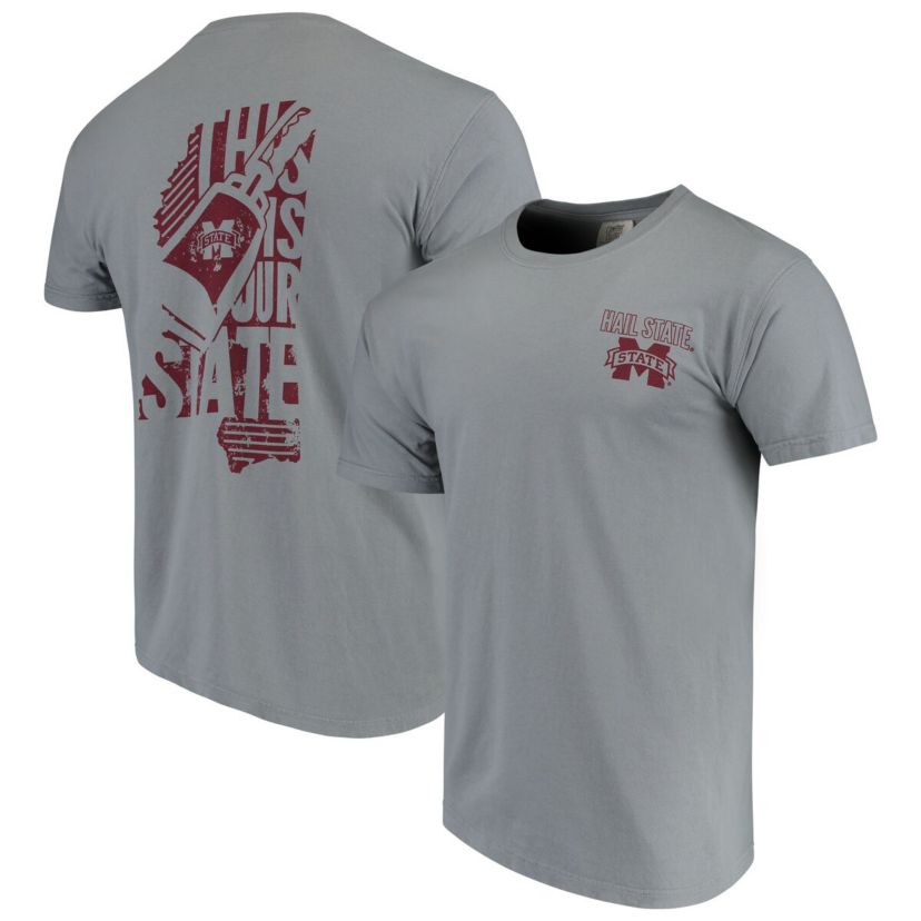 NCAA Mississippi State Bulldogs Phrase Local Comfort Color T-Shirt
