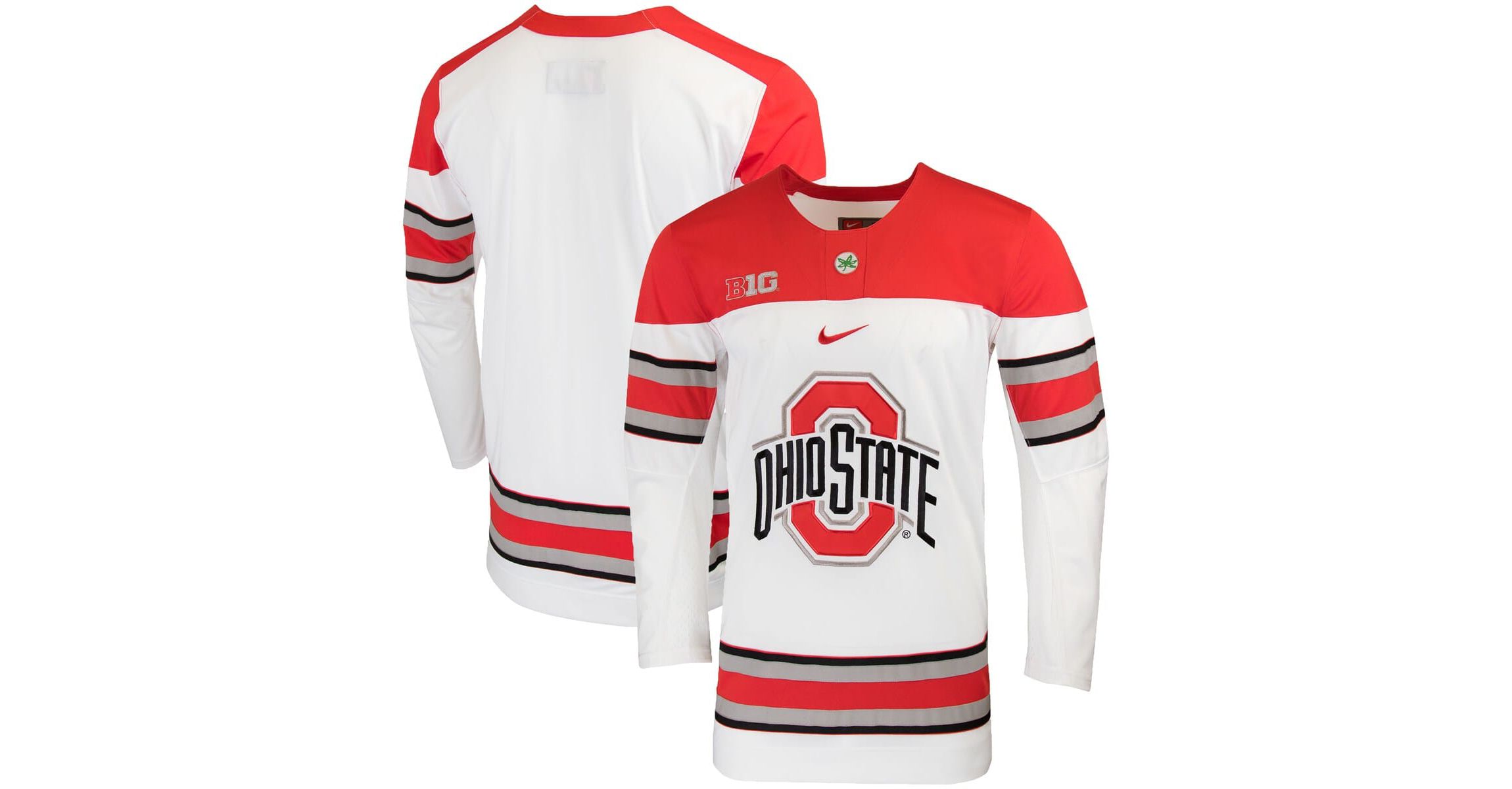 NCAA Nike Ohio State Buckeyes Replica NCAA Hockey Jersey