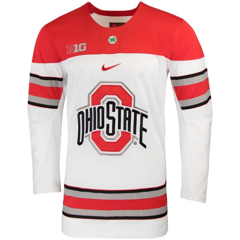 NCAA Nike Ohio State Buckeyes Replica NCAA Hockey Jersey