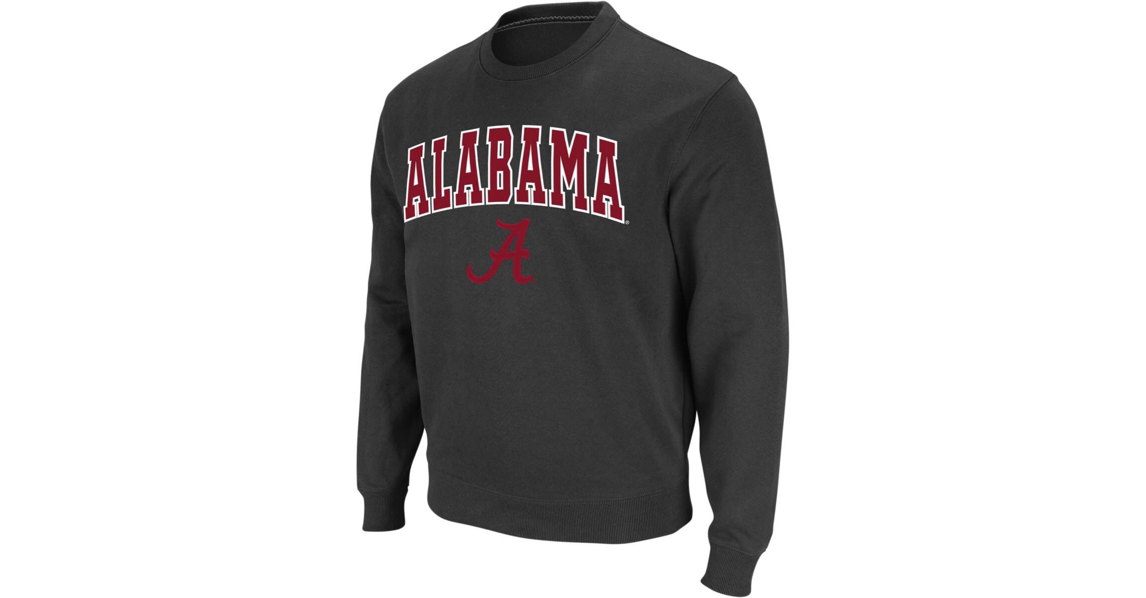 Alabama Crimson Tide NCAA Alabama Tide Arch & Logo Crew Neck Sweatshirt