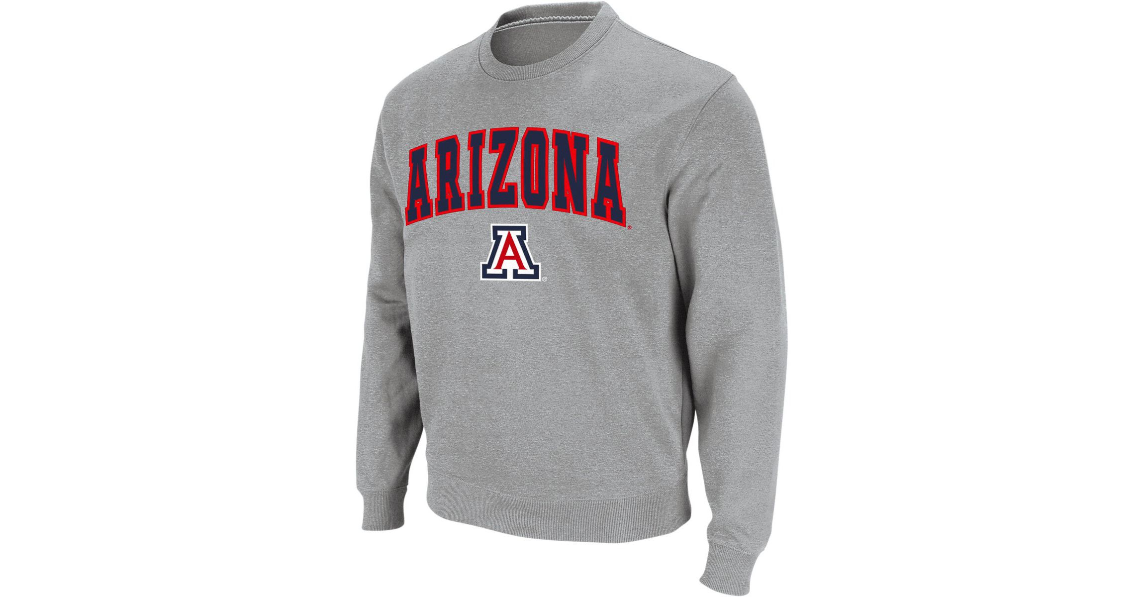 NCAA Arizona Wildcats Arch & Logo Crew Neck Sweatshirt