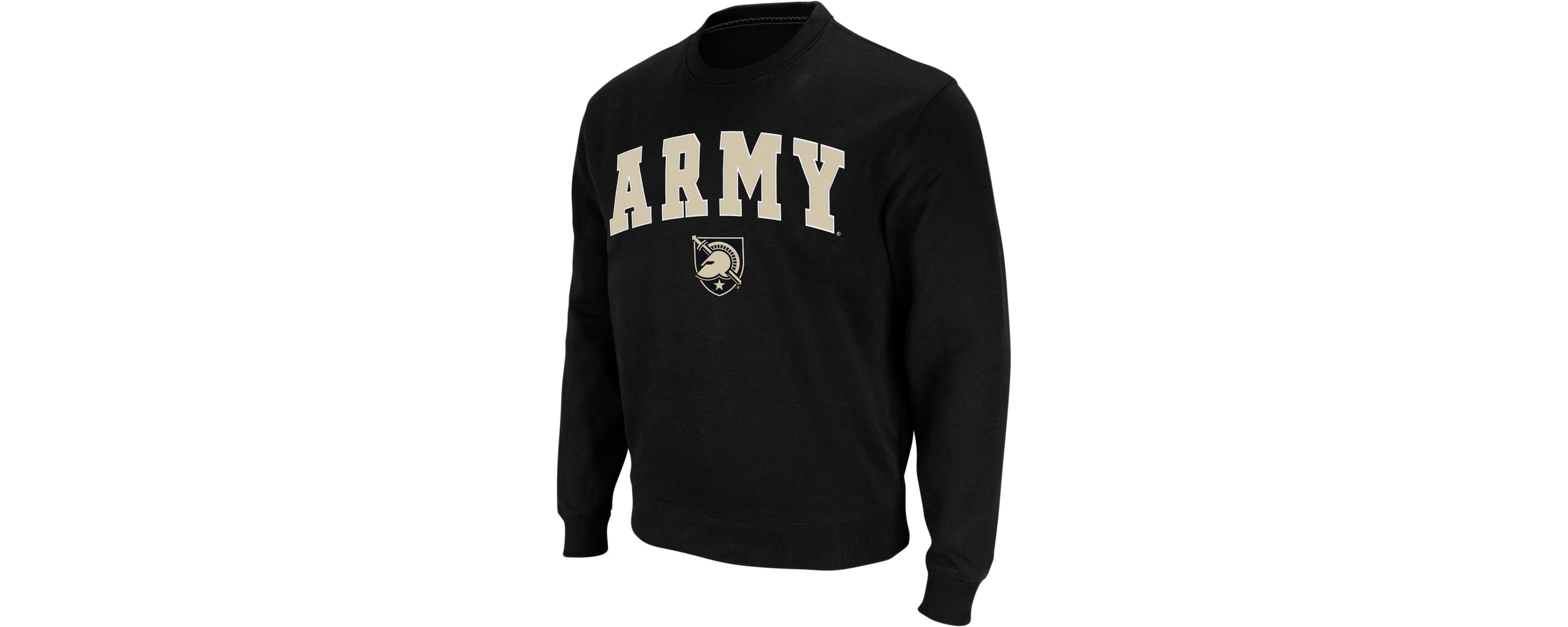 Army Black Knights NCAA Army Knights Arch & Logo Crew Neck Sweatshirt