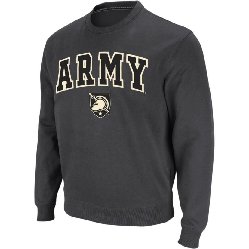 Army Black Knights NCAA Army Knights Arch & Logo Crew Neck Sweatshirt
