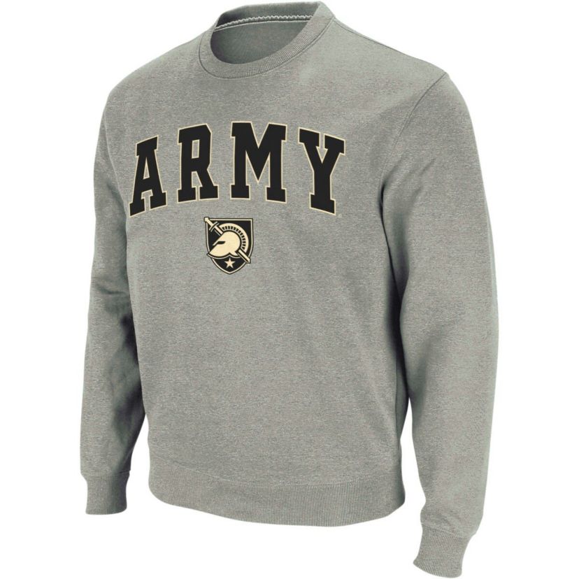 Army Black Knights NCAA Army Knights Arch & Logo Crew Neck Sweatshirt