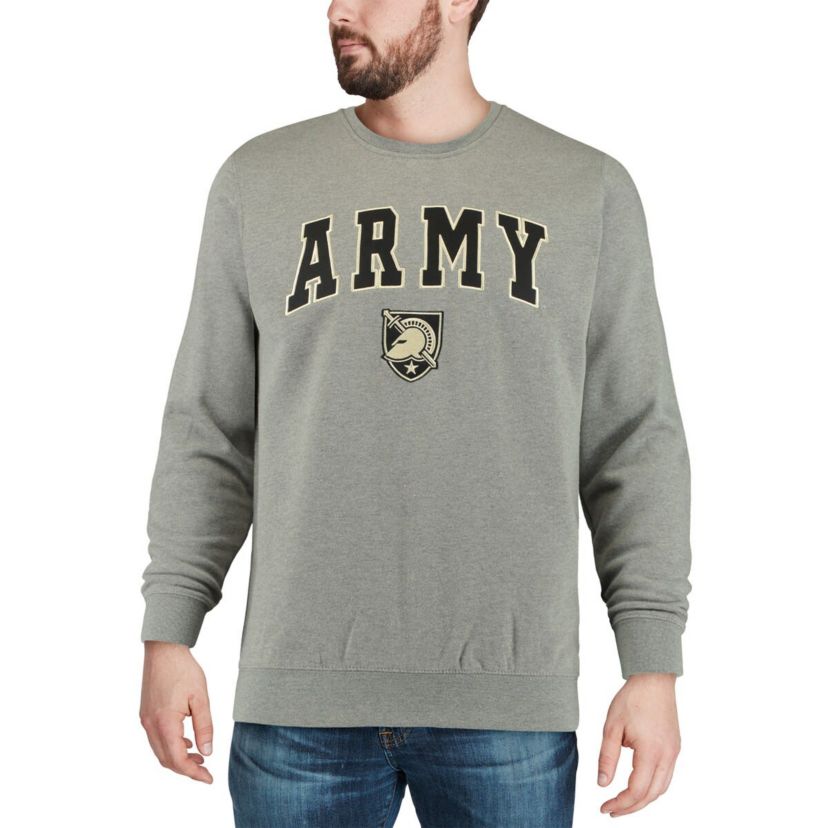 Army Black Knights NCAA Army Knights Arch & Logo Crew Neck Sweatshirt