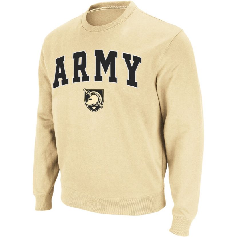 Army Black Knights NCAA Army Knights Arch & Logo Crew Neck Sweatshirt