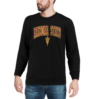 NCAA Arizona State Sun Devils Arch & Logo Crew Neck Sweatshirt