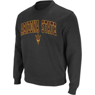 NCAA Arizona State Sun Devils Arch & Logo Crew Neck Sweatshirt
