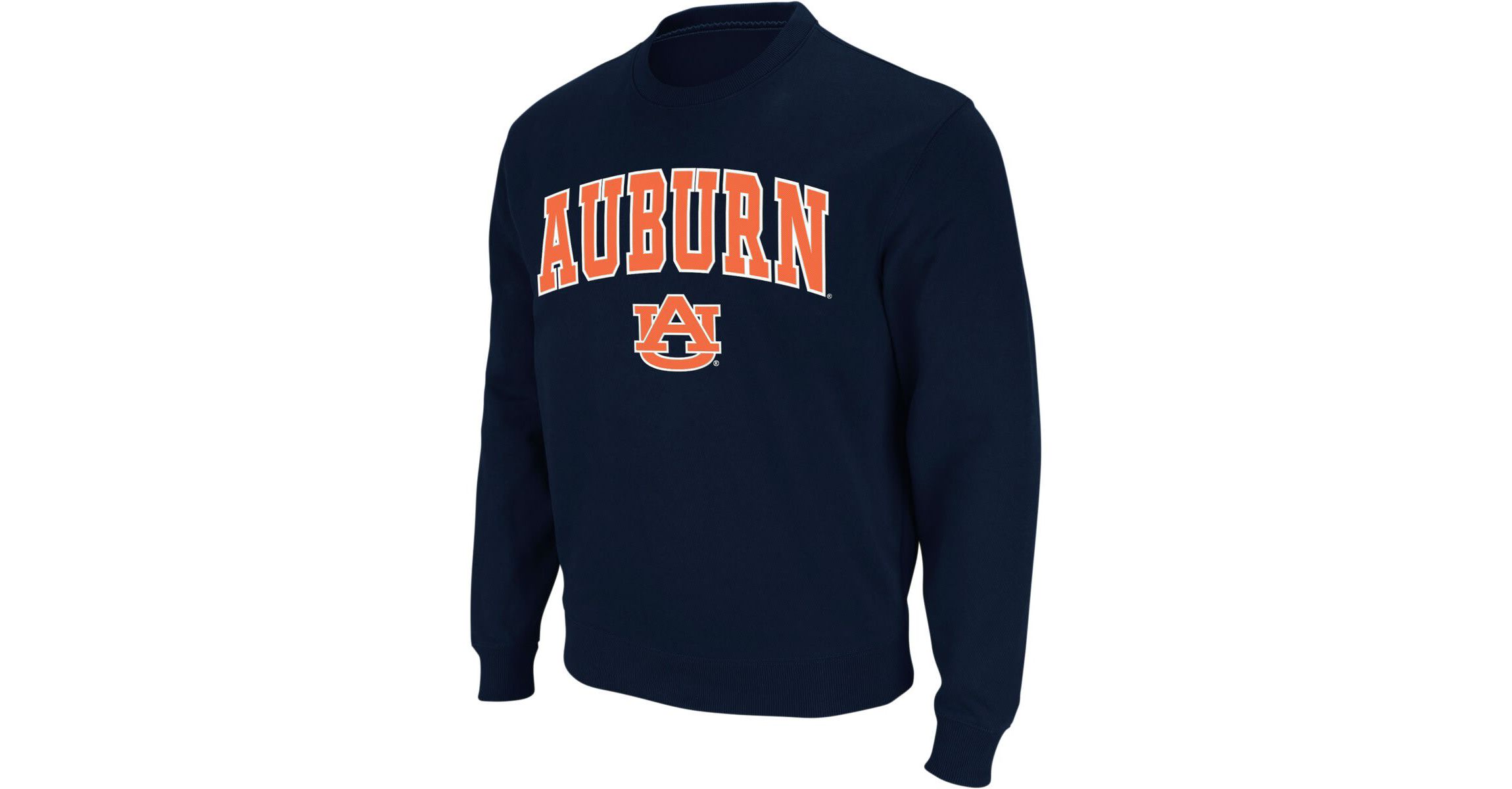 NCAA Auburn Tigers Arch & Logo Crew Neck Sweatshirt