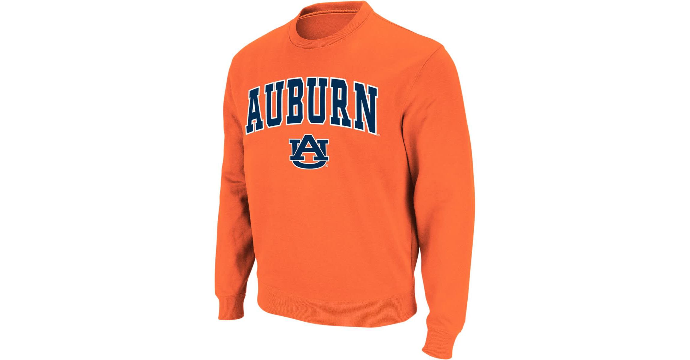 NCAA Auburn Tigers Arch & Logo Crew Neck Sweatshirt