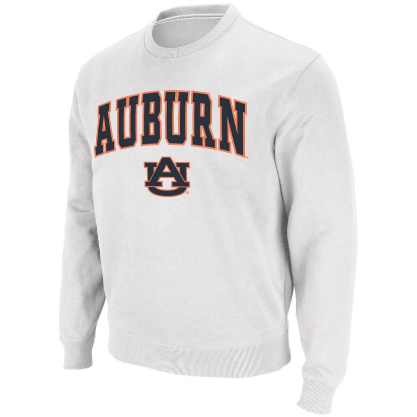 NCAA Auburn Tigers Arch & Logo Crew Neck Sweatshirt