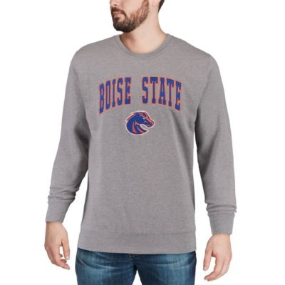 NCAA Boise State Broncos Arch & Logo Crew Neck Sweatshirt