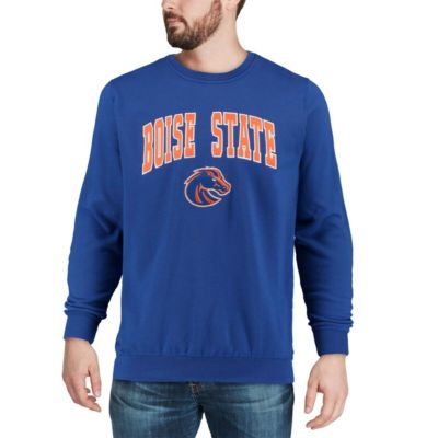 NCAA Boise State Broncos Arch & Logo Crew Neck Sweatshirt