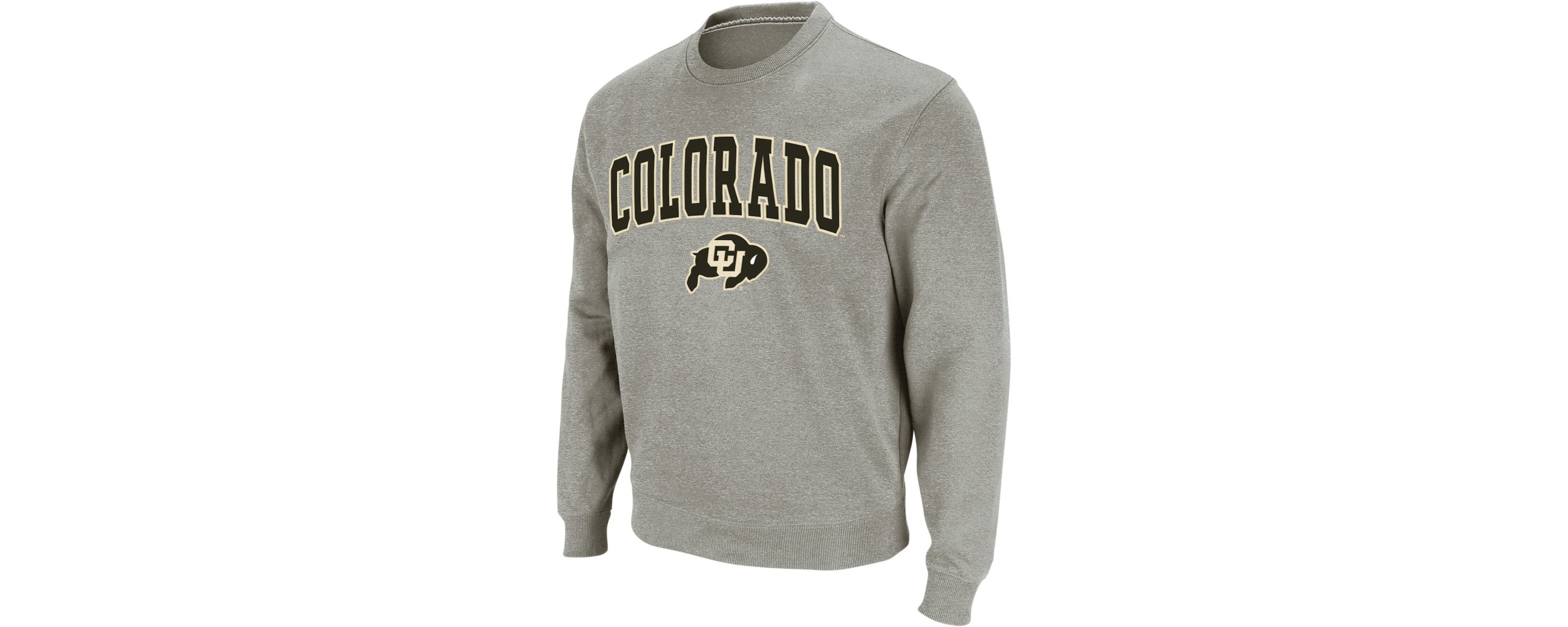 NCAA Colorado Buffaloes Arch & Logo Crew Neck Sweatshirt