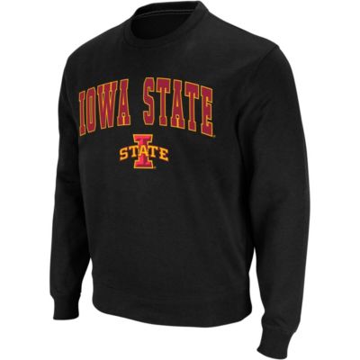 NCAA Iowa State Cyclones Arch & Logo Crew Neck Sweatshirt