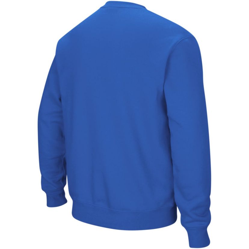 NCAA Kansas Jayhawks Arch & Logo Crew Neck Sweatshirt