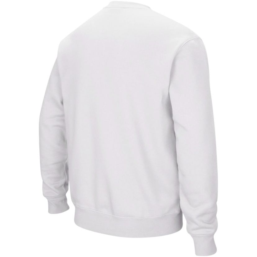 NCAA Kansas Jayhawks Arch & Logo Crew Neck Sweatshirt