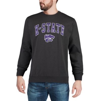 NCAA Kansas State Wildcats Arch & Logo Crew Neck Sweatshirt