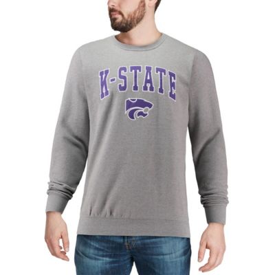 NCAA Kansas State Wildcats Arch & Logo Crew Neck Sweatshirt