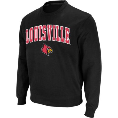 NCAA Louisville Cardinals Arch & Logo Crew Neck Sweatshirt