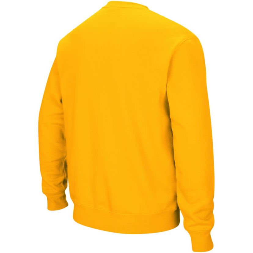 NCAA LSU Tigers Arch & Logo Crew Neck Sweatshirt