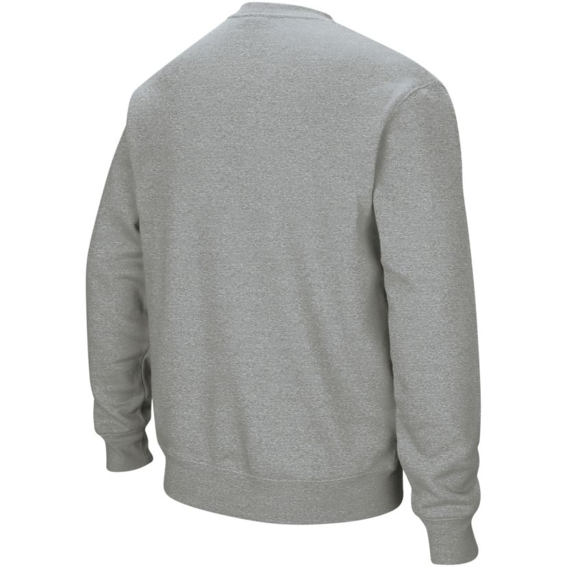 NCAA LSU Tigers Arch & Logo Crew Neck Sweatshirt