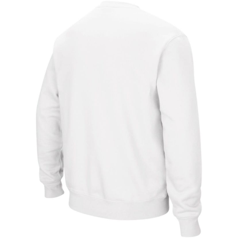 NCAA LSU Tigers Arch & Logo Crew Neck Sweatshirt