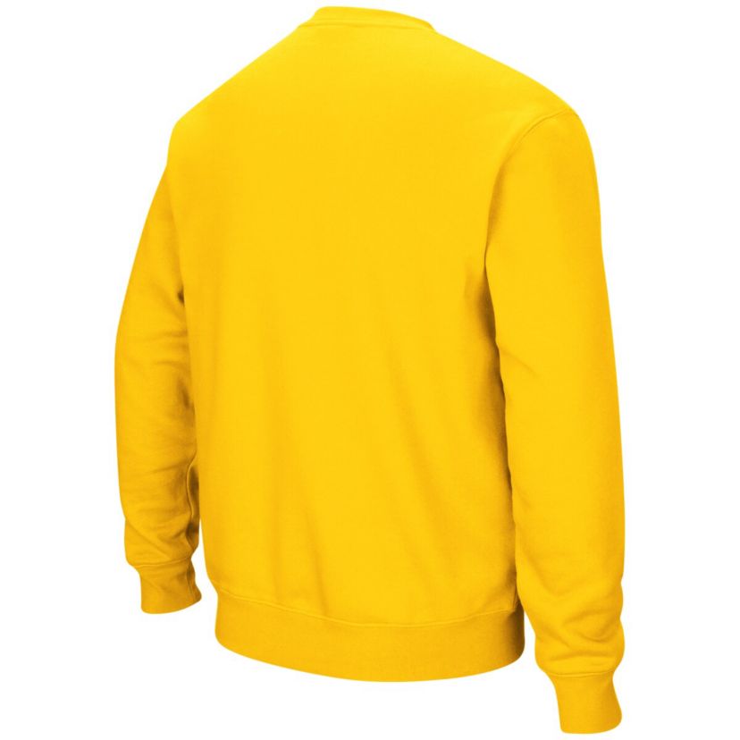 NCAA Michigan Wolverines Arch & Logo Crew Neck Sweatshirt