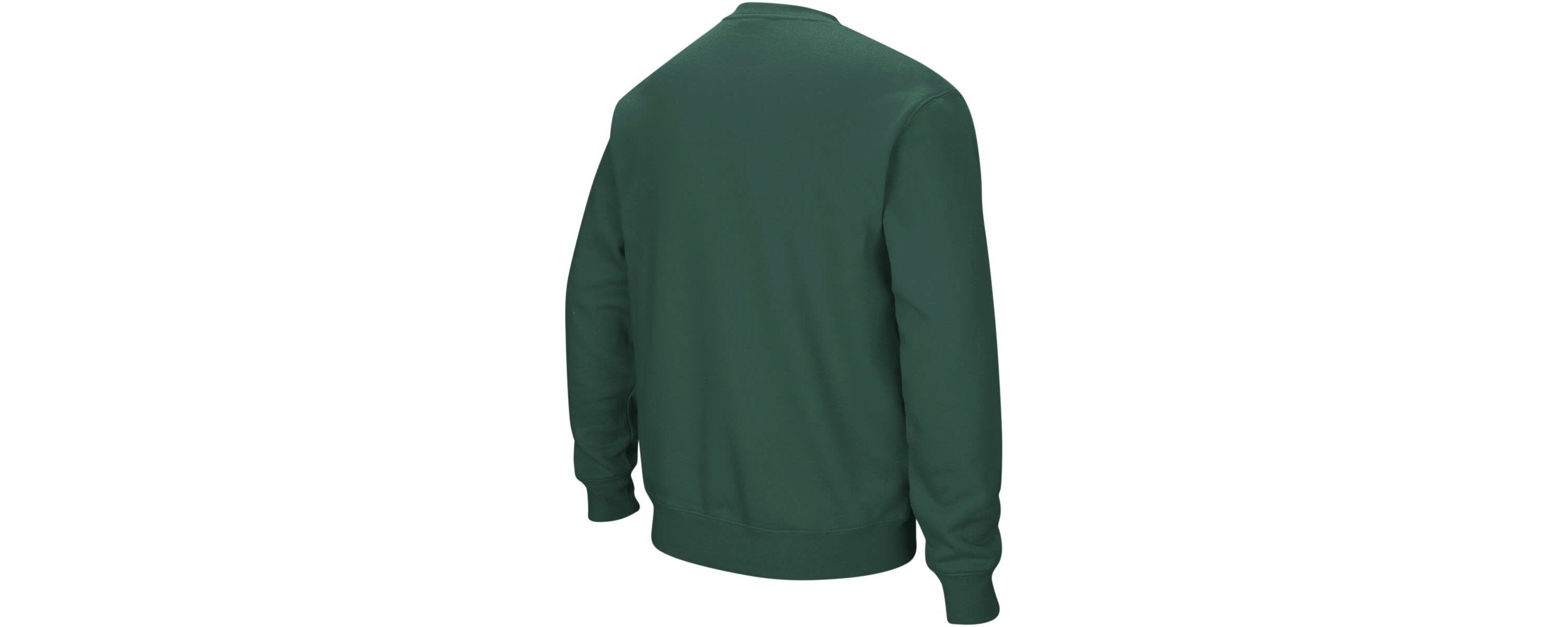 NCAA Michigan State Spartans Arch & Logo Crew Neck Sweatshirt