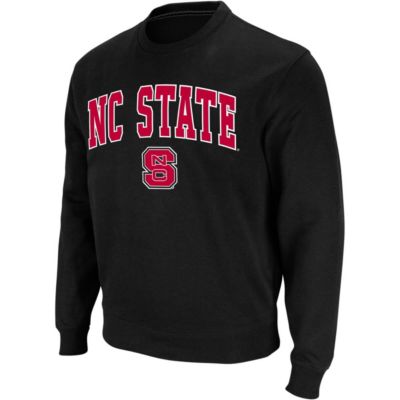 NCAA NC State Wolfpack Arch & Logo Crew Neck Sweatshirt