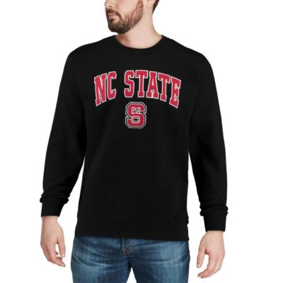 NCAA NC State Wolfpack Arch & Logo Crew Neck Sweatshirt