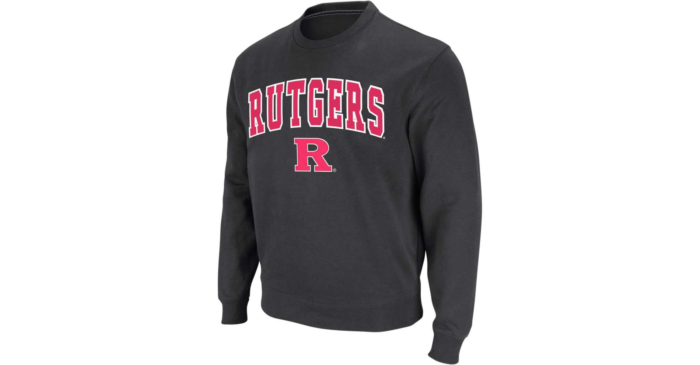 Rutgers Scarlet Knights NCAA Rutgers Knights Arch & Logo Crew Neck Sweatshirt