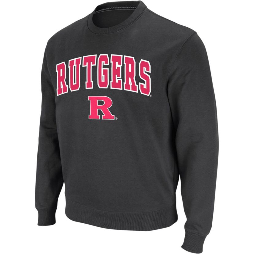 Rutgers Scarlet Knights NCAA Rutgers Knights Arch & Logo Crew Neck Sweatshirt