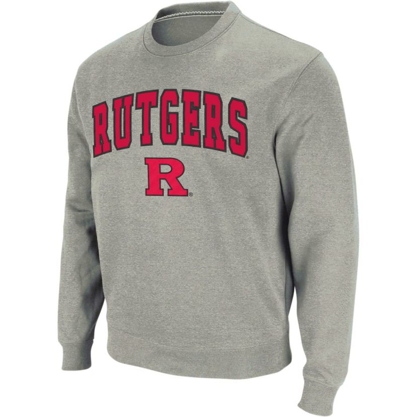Rutgers Scarlet Knights NCAA Rutgers Knights Arch & Logo Crew Neck Sweatshirt