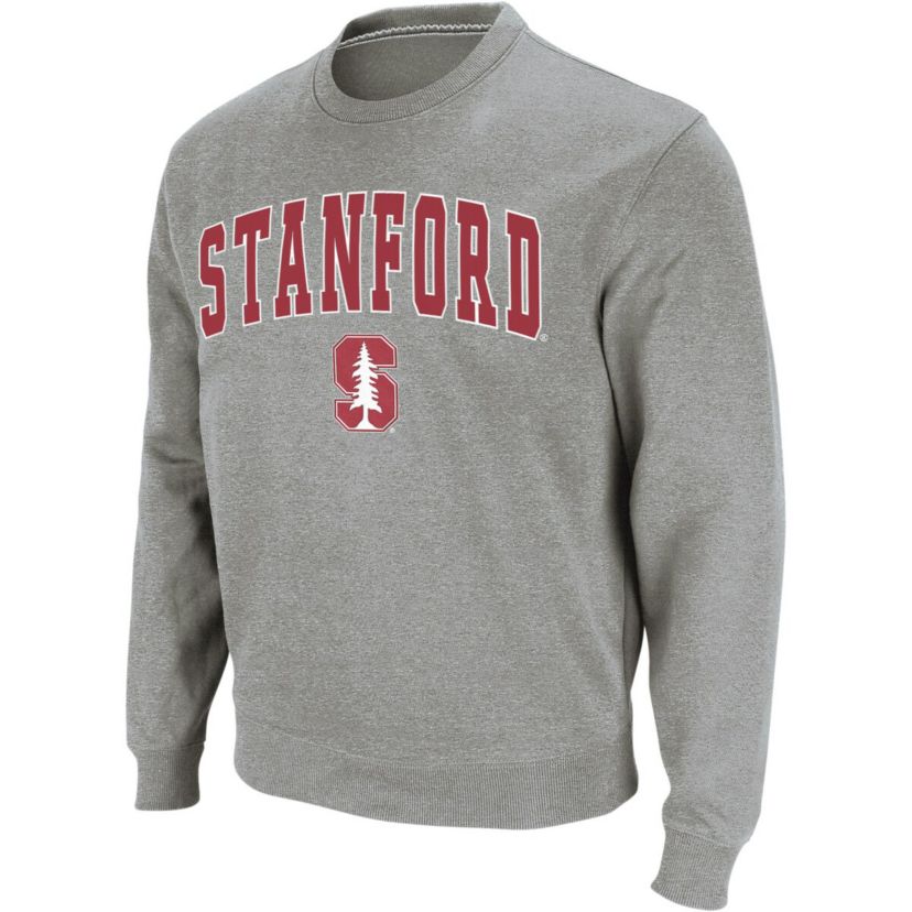 Stanford Cardinal NCAA Stanford Arch & Logo Crew Neck Sweatshirt