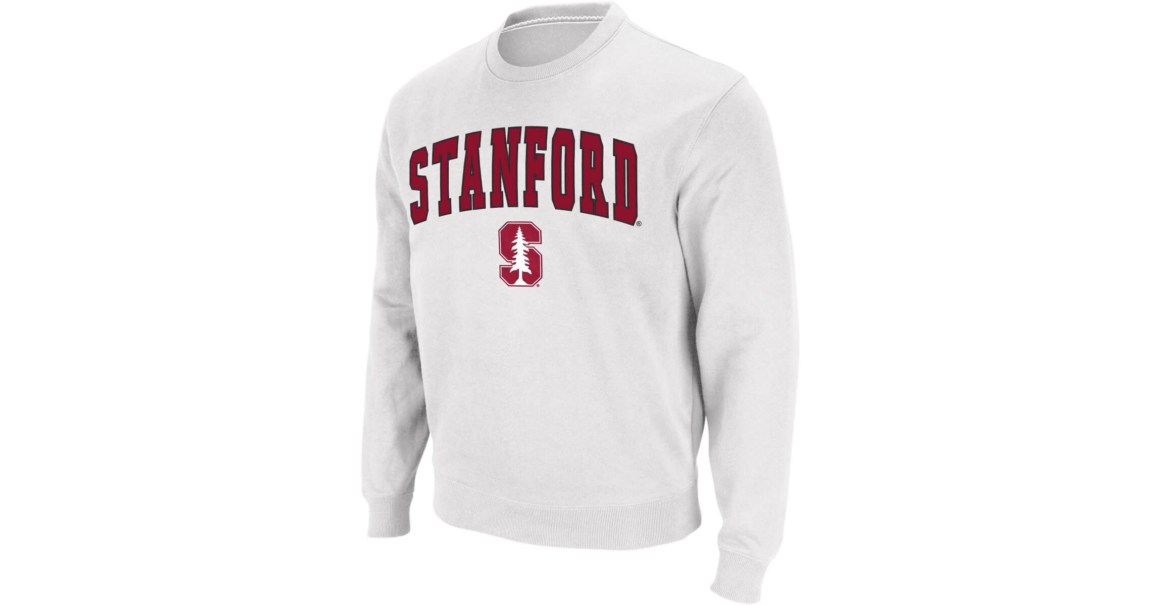 Stanford Cardinal NCAA Stanford Arch & Logo Crew Neck Sweatshirt