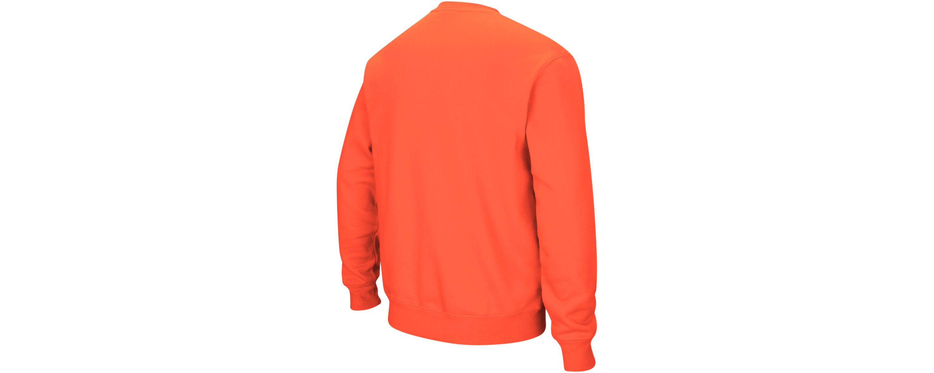 Syracuse Orange NCAA Syracuse Arch & Logo Crew Neck Sweatshirt