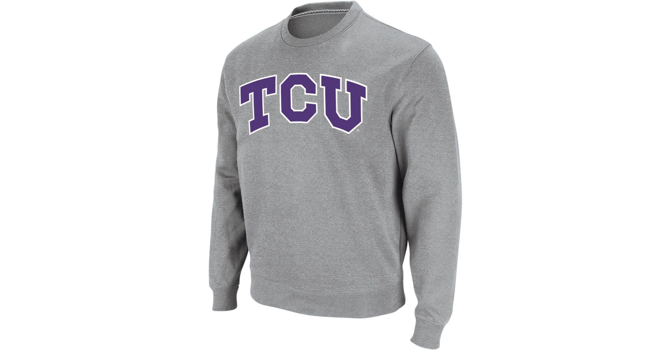 NCAA TCU Horned Frogs Arch & Logo Crew Neck Sweatshirt