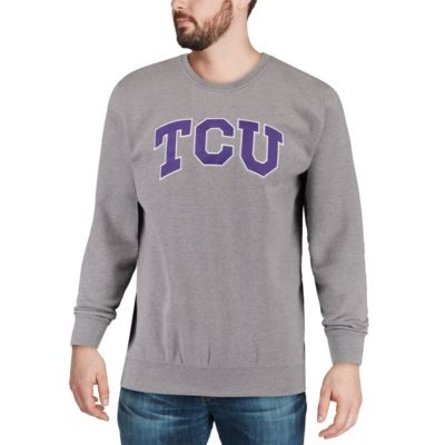 NCAA TCU Horned Frogs Arch & Logo Crew Neck Sweatshirt